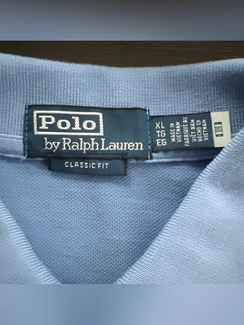 NWT Polo Ralph Lauren Classic Fit Blue Polo Shirt Polo Bear RL 67 Surf MSRP$150